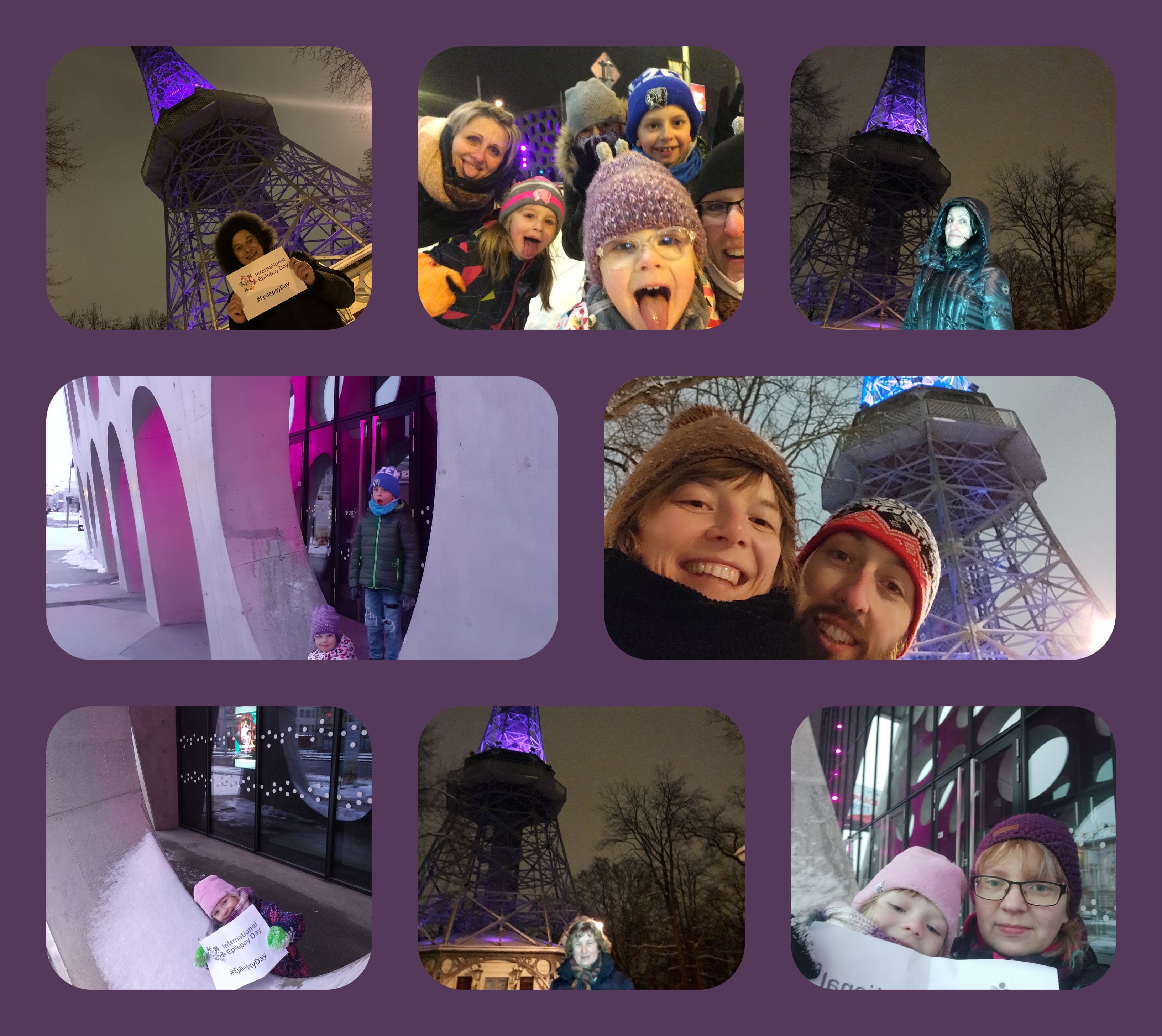 MDE koláž s lidmi be funky